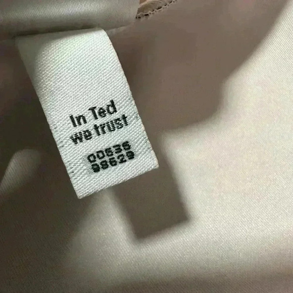 166. TED BAKER  Women's Black Moven Floral Skater Dress SZ 1 - Picture 4 of 8